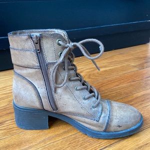 Grunge Combat Boots size 8